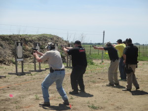 Defensive Pistol on Outdoor Range