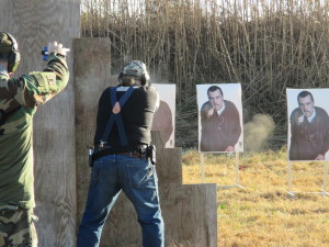 Pistol Shooting Practice